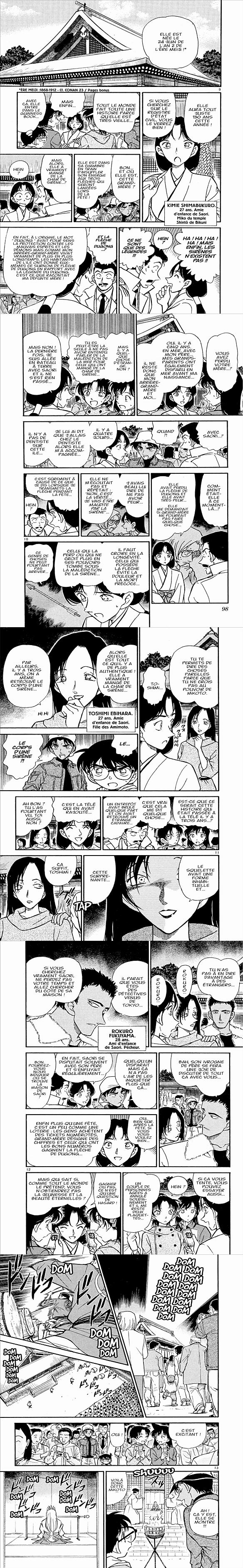 Read Detective Conan FRANCAIS Manga Online