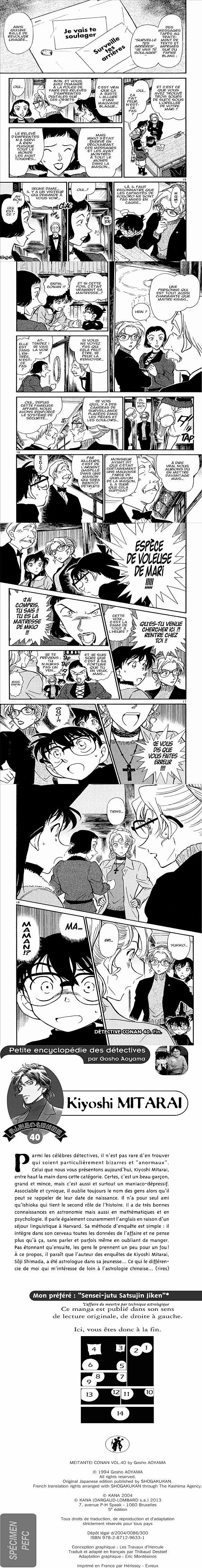 Read Detective Conan FRANCAIS Manga Online