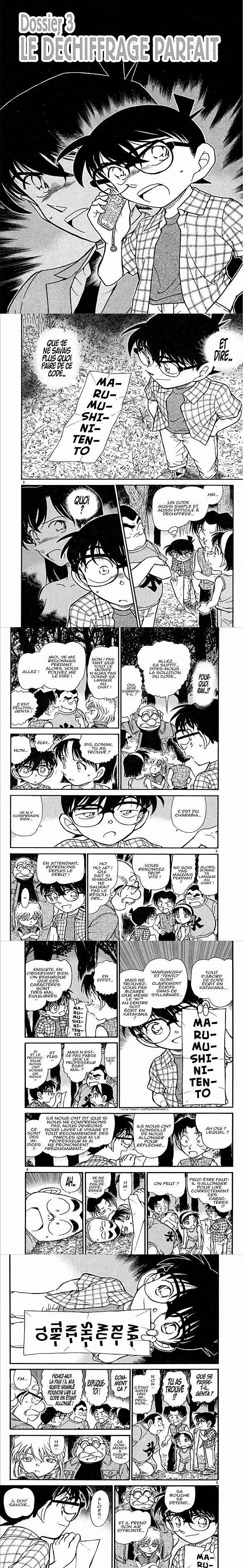 Read Detective Conan FRANCAIS Manga Online