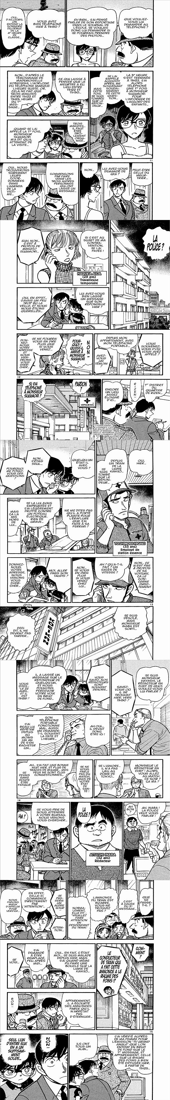Read Detective Conan FRANCAIS Manga Online