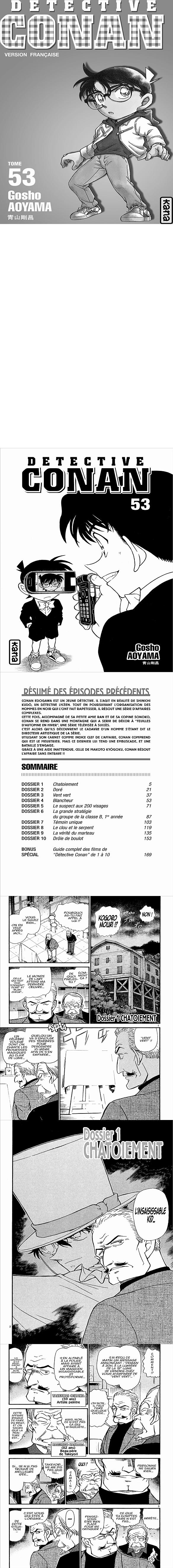 Read Detective Conan FRANCAIS Manga Online