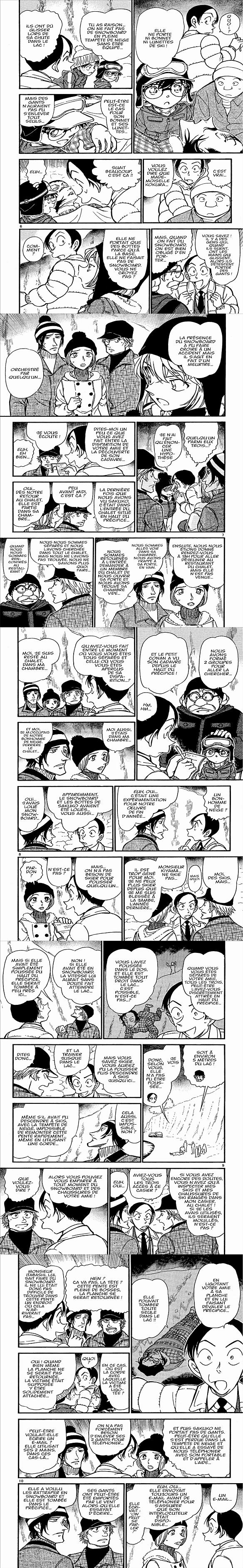 Read Detective Conan FRANCAIS Manga Online