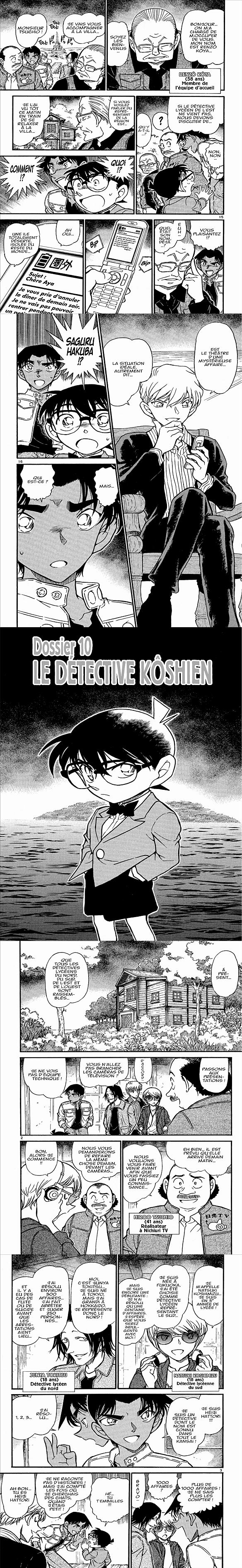 Read Detective Conan FRANCAIS Manga Online
