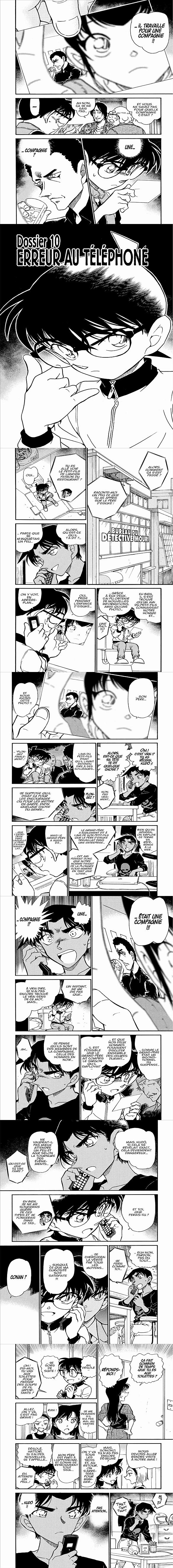 Read Detective Conan FRANCAIS Manga Online