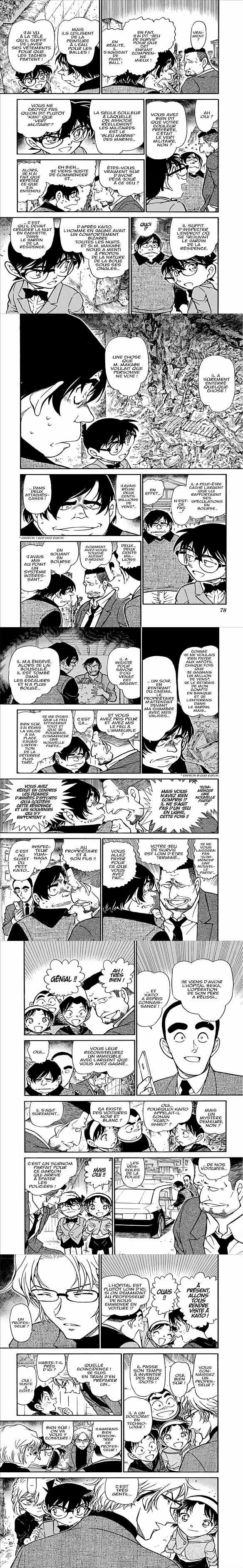 Read Detective Conan FRANCAIS Manga Online