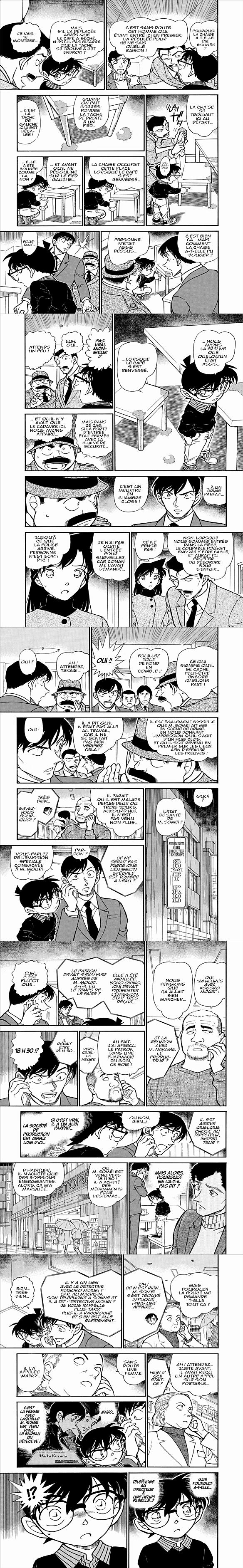 Read Detective Conan FRANCAIS Manga Online