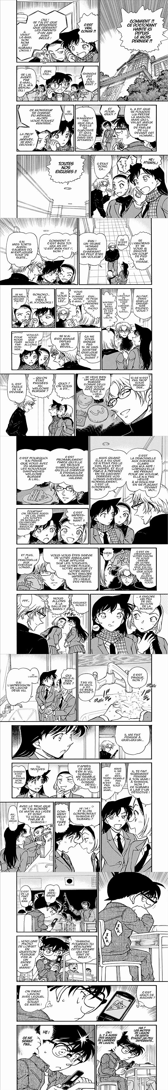 Read Detective Conan FRANCAIS Manga Online