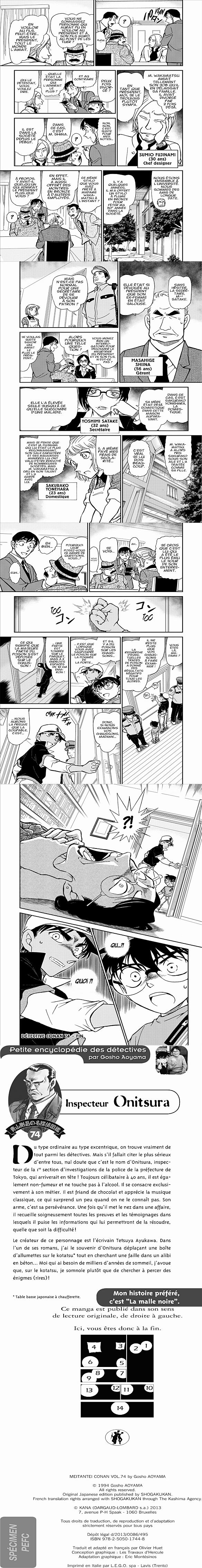 Read Detective Conan FRANCAIS Manga Online