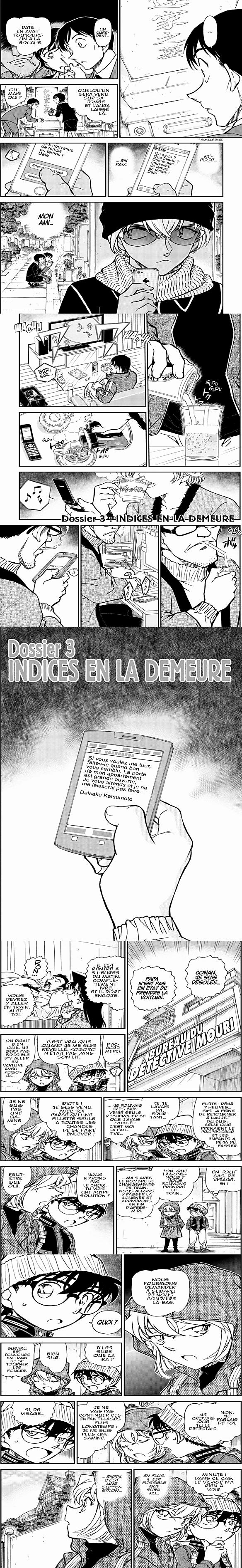 Read Detective Conan FRANCAIS Manga Online