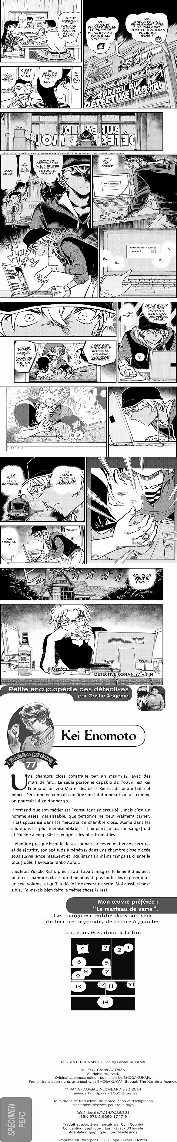 Read Detective Conan FRANCAIS Manga Online