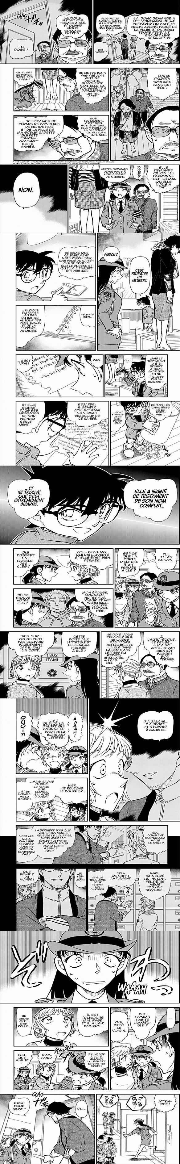 Read Detective Conan FRANCAIS Manga Online