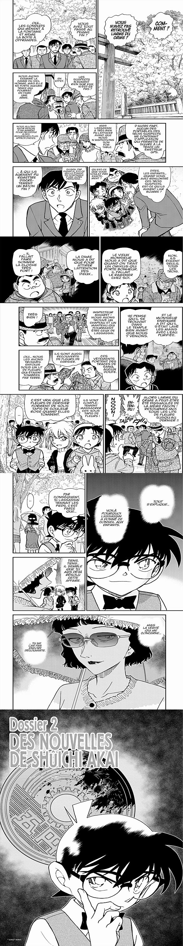 Read Detective Conan FRANCAIS Manga Online