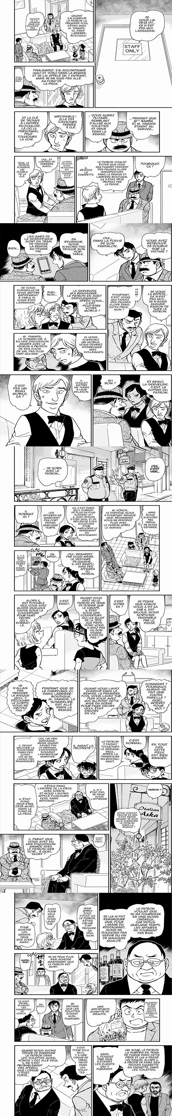 Read Detective Conan FRANCAIS Manga Online