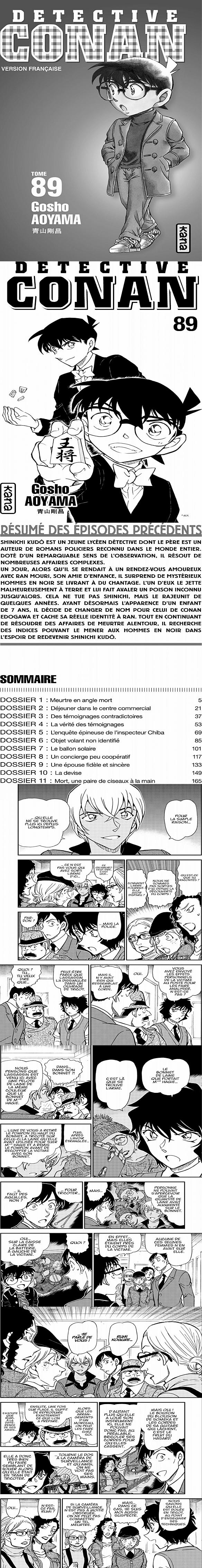 Read Detective Conan FRANCAIS Manga Online