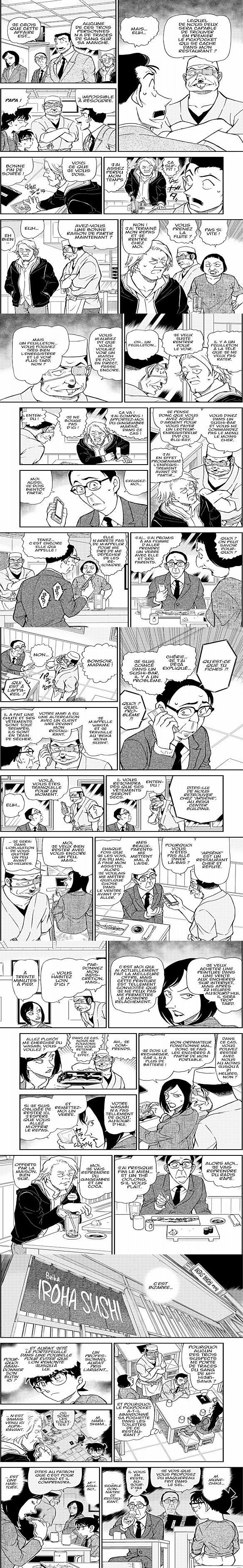 Read Detective Conan FRANCAIS Manga Online