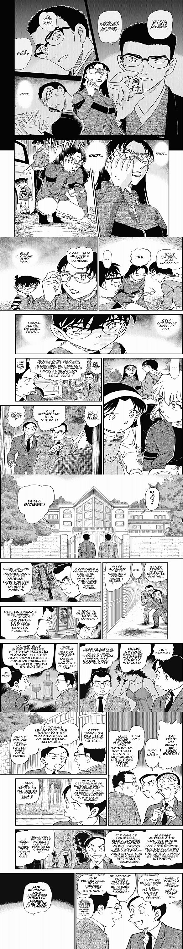 Read Detective Conan FRANCAIS Manga Online