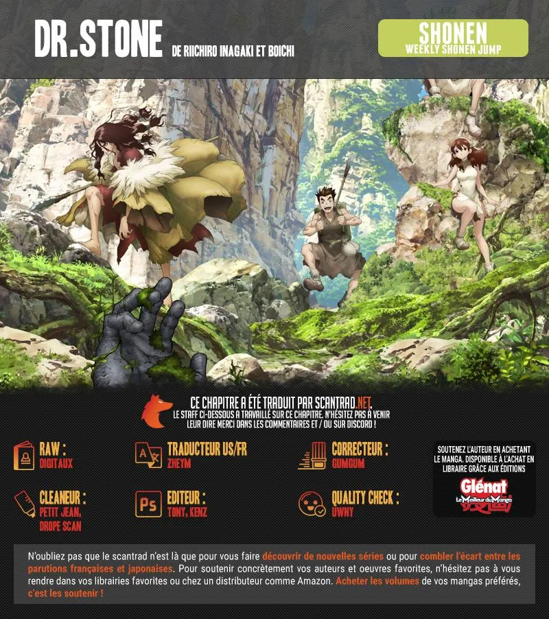 Read Dr. STONE FRANCAIS Manga Online