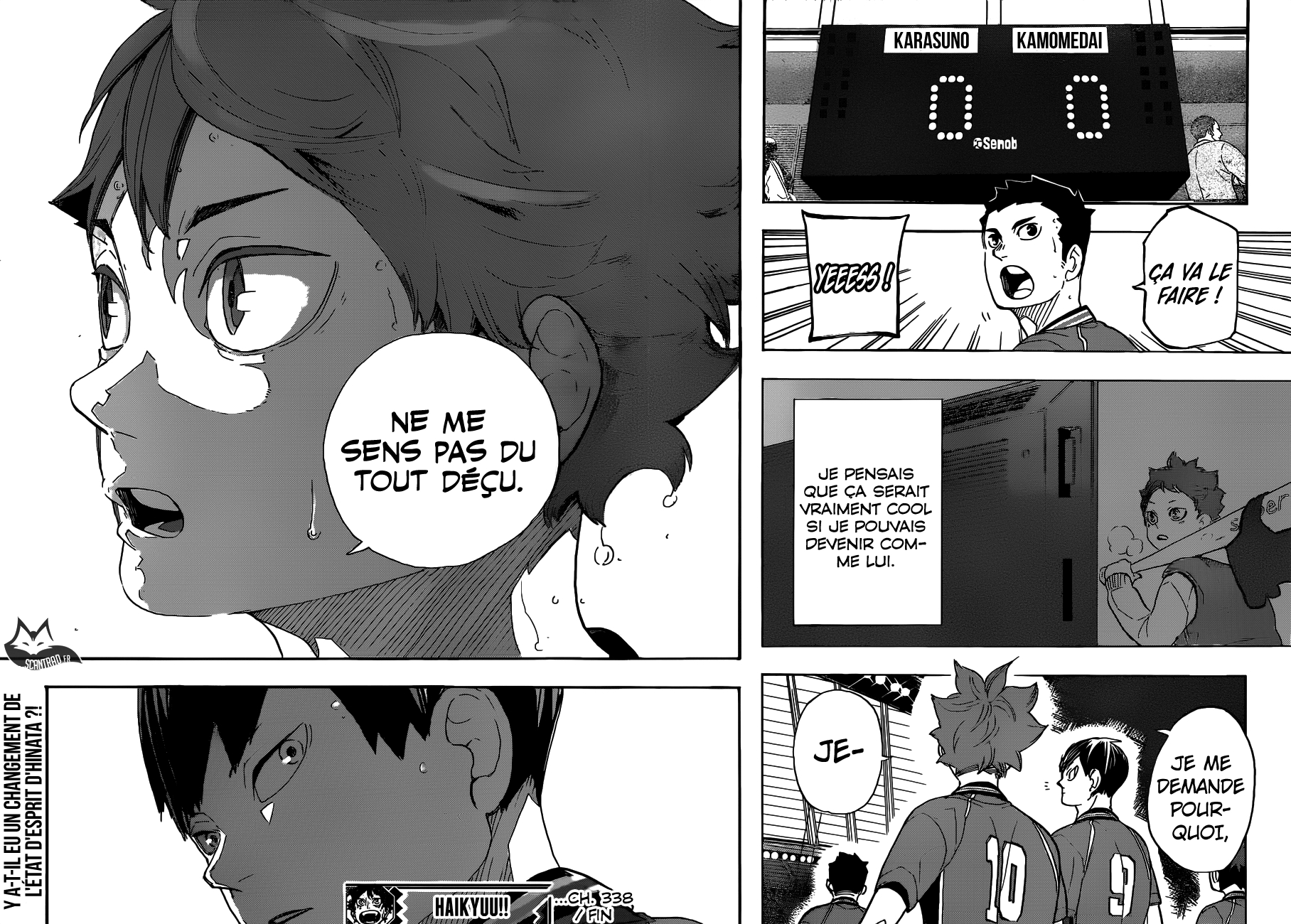 Read Haikyuu FRANCAIS Manga Online