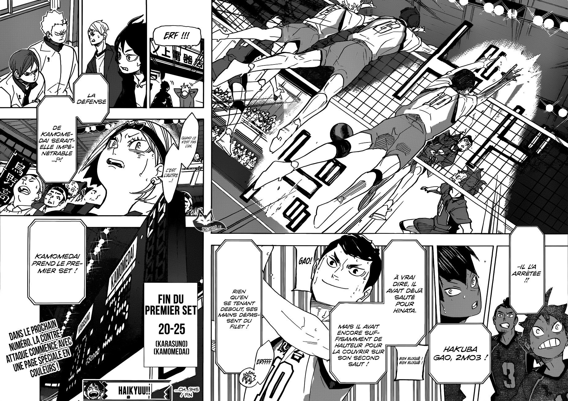 Read Haikyuu FRANCAIS Manga Online