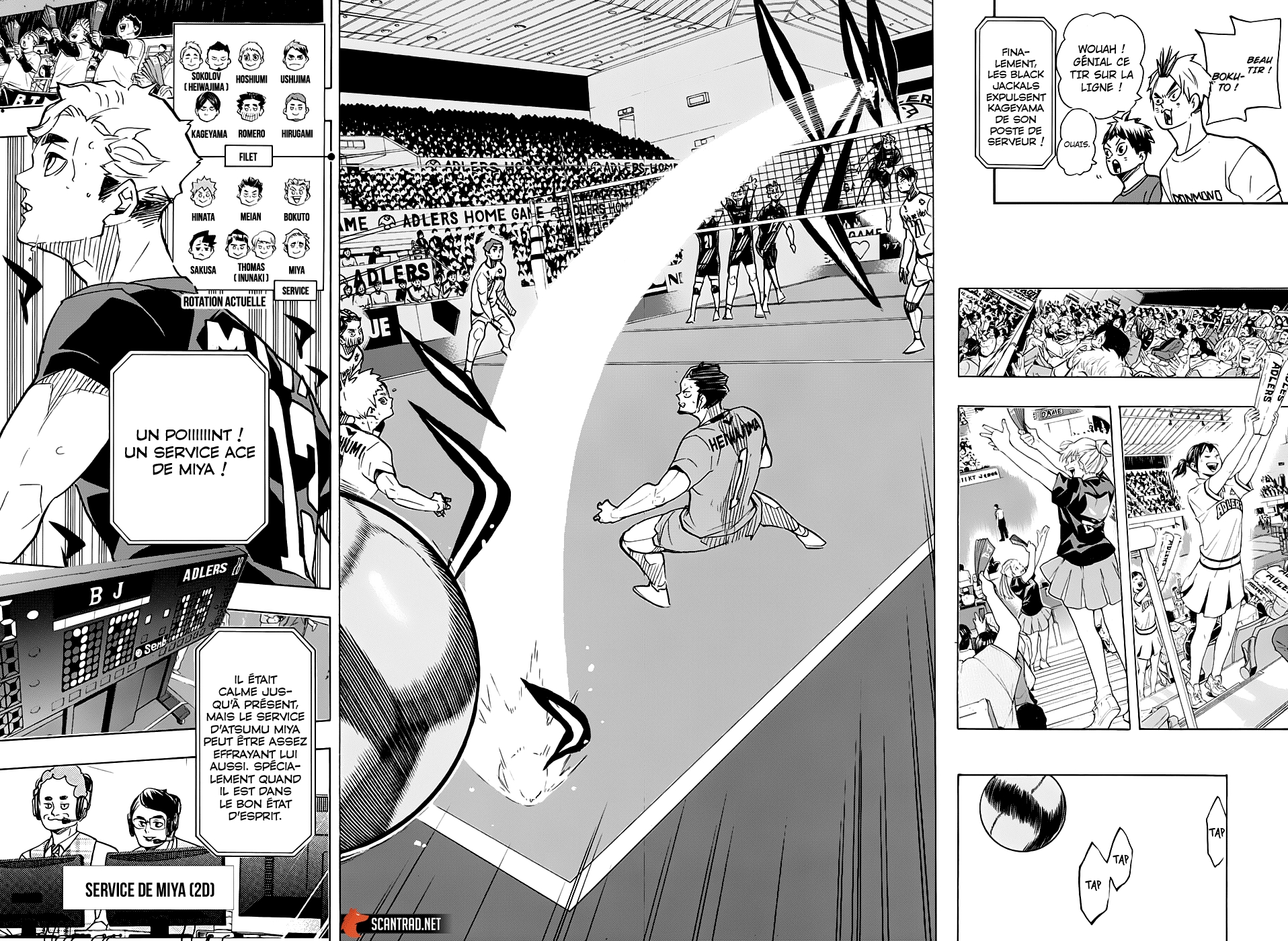Read Haikyuu FRANCAIS Manga Online