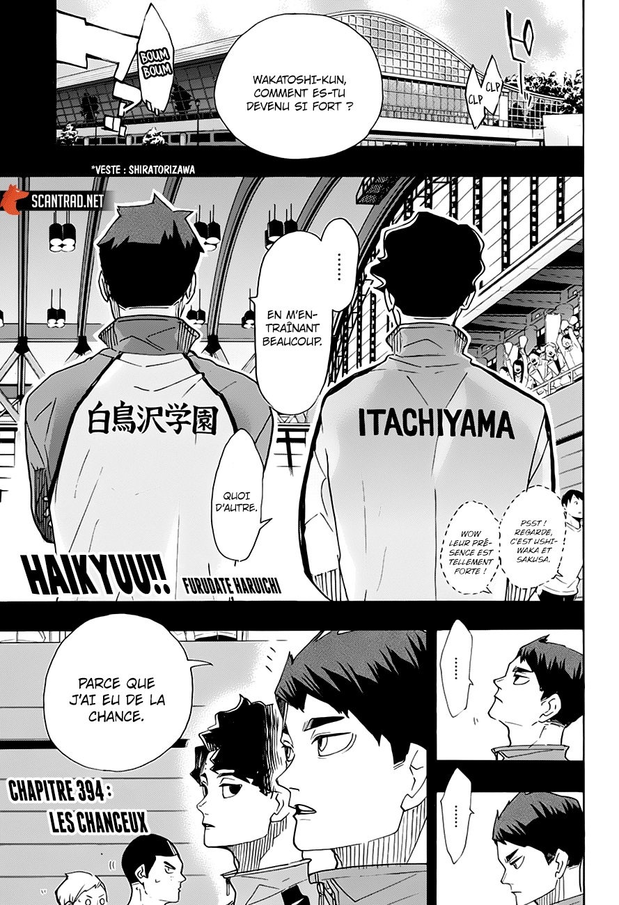 Read Haikyuu FRANCAIS Manga Online