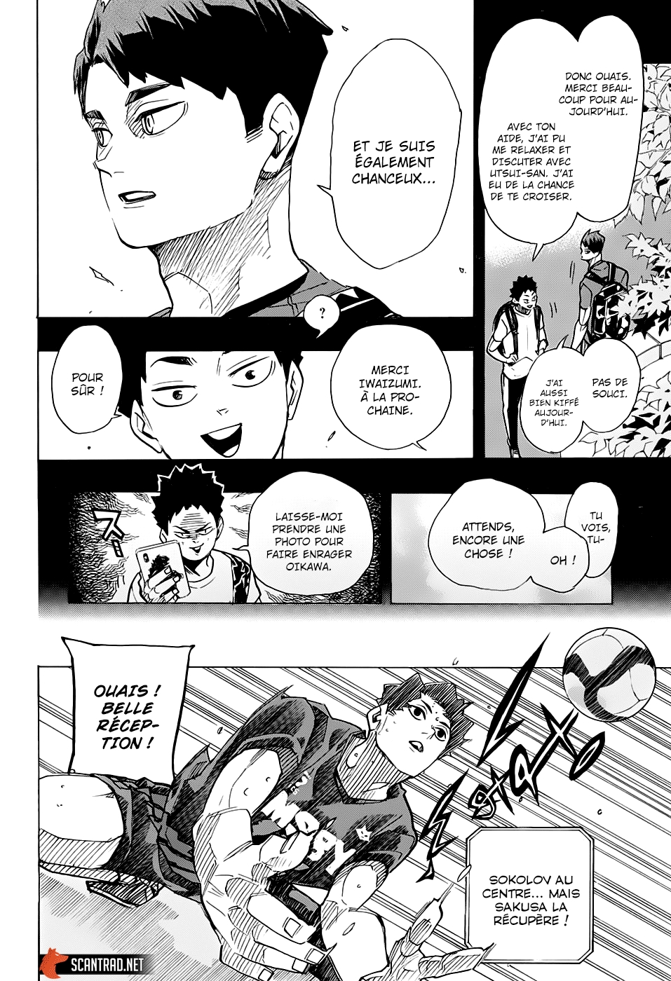Read Haikyuu FRANCAIS Manga Online