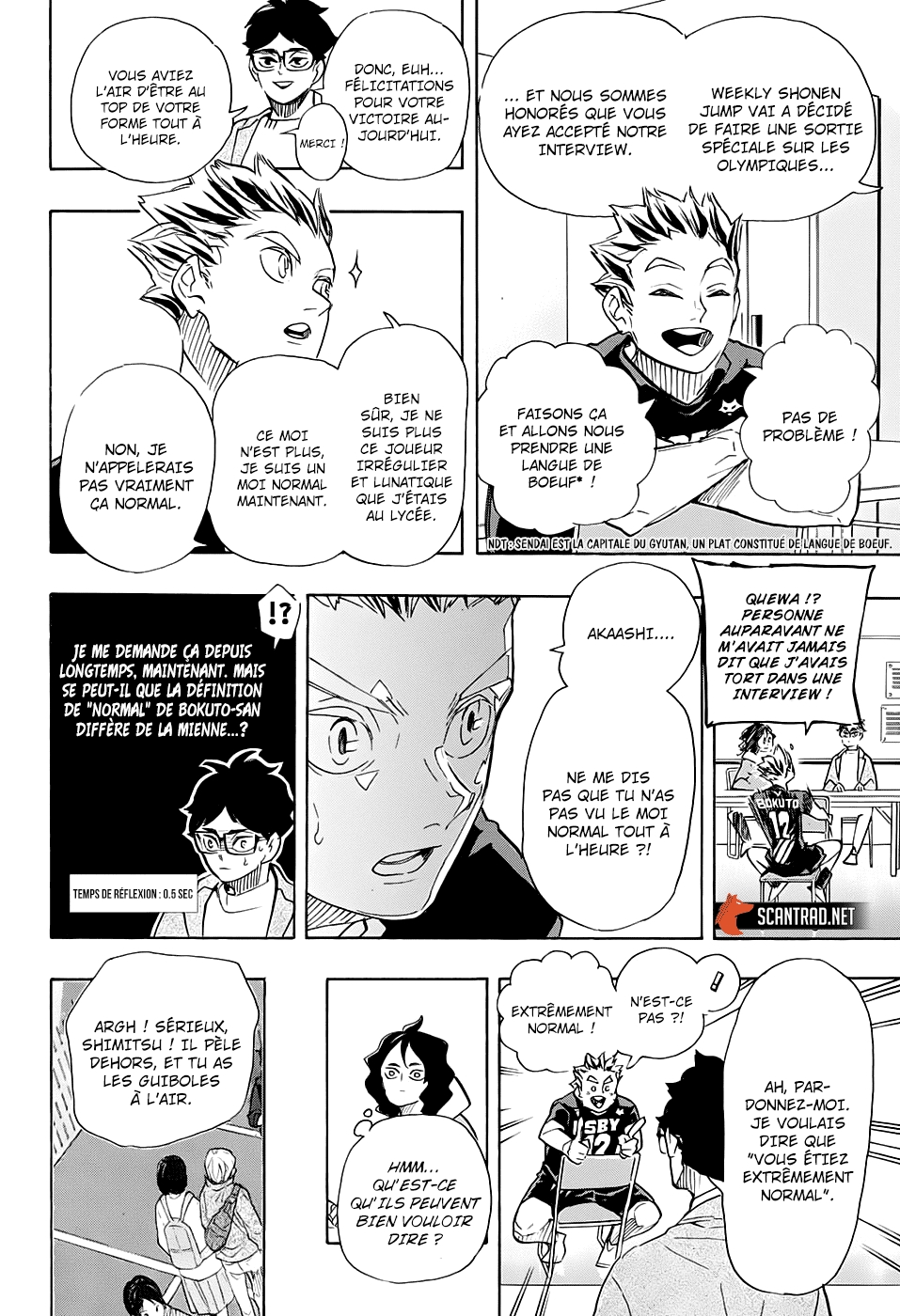 Read Haikyuu FRANCAIS Manga Online