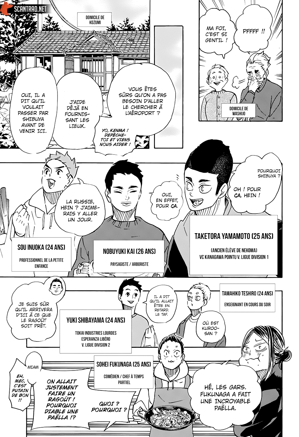 Read Haikyuu FRANCAIS Manga Online