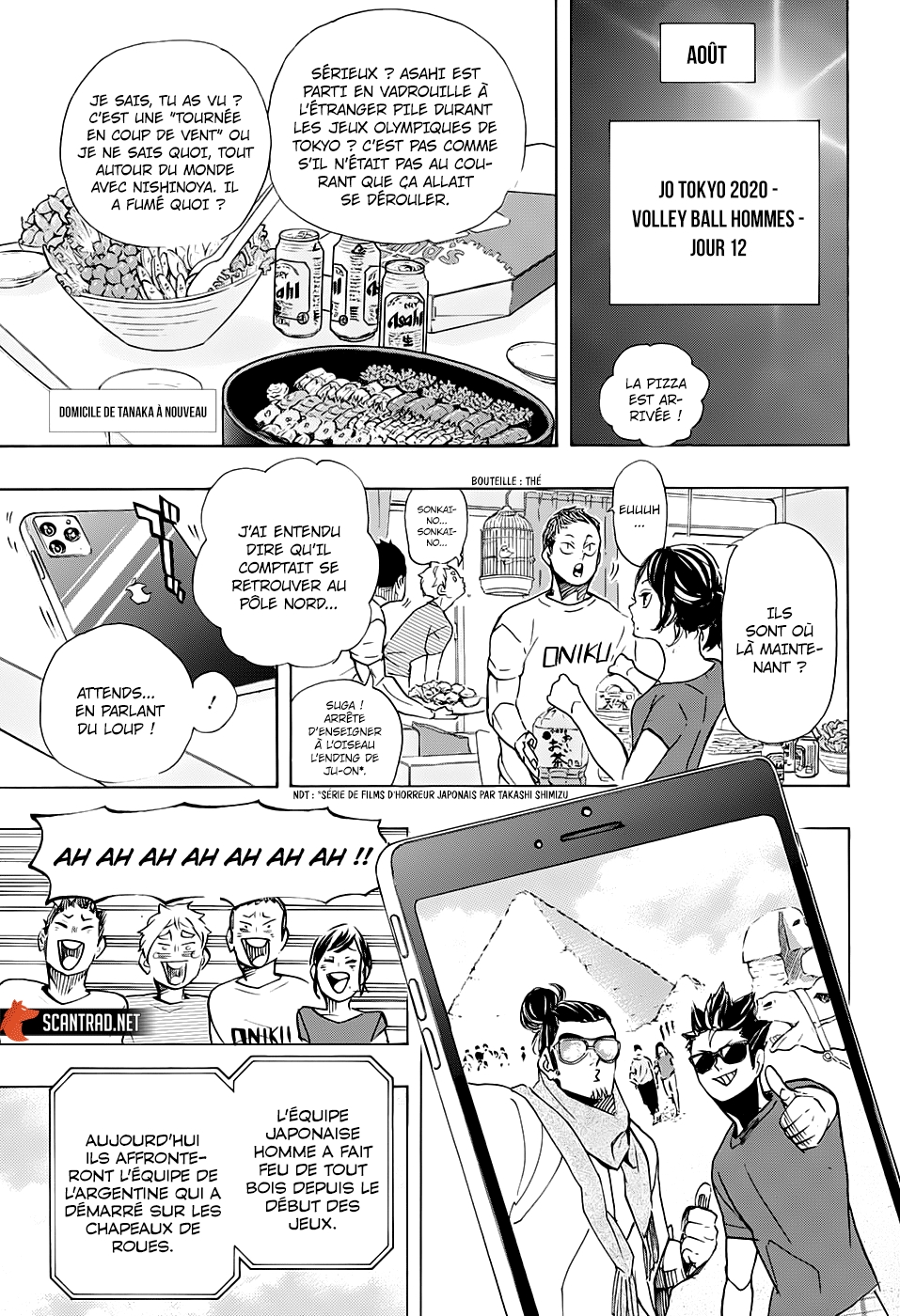 Read Haikyuu FRANCAIS Manga Online