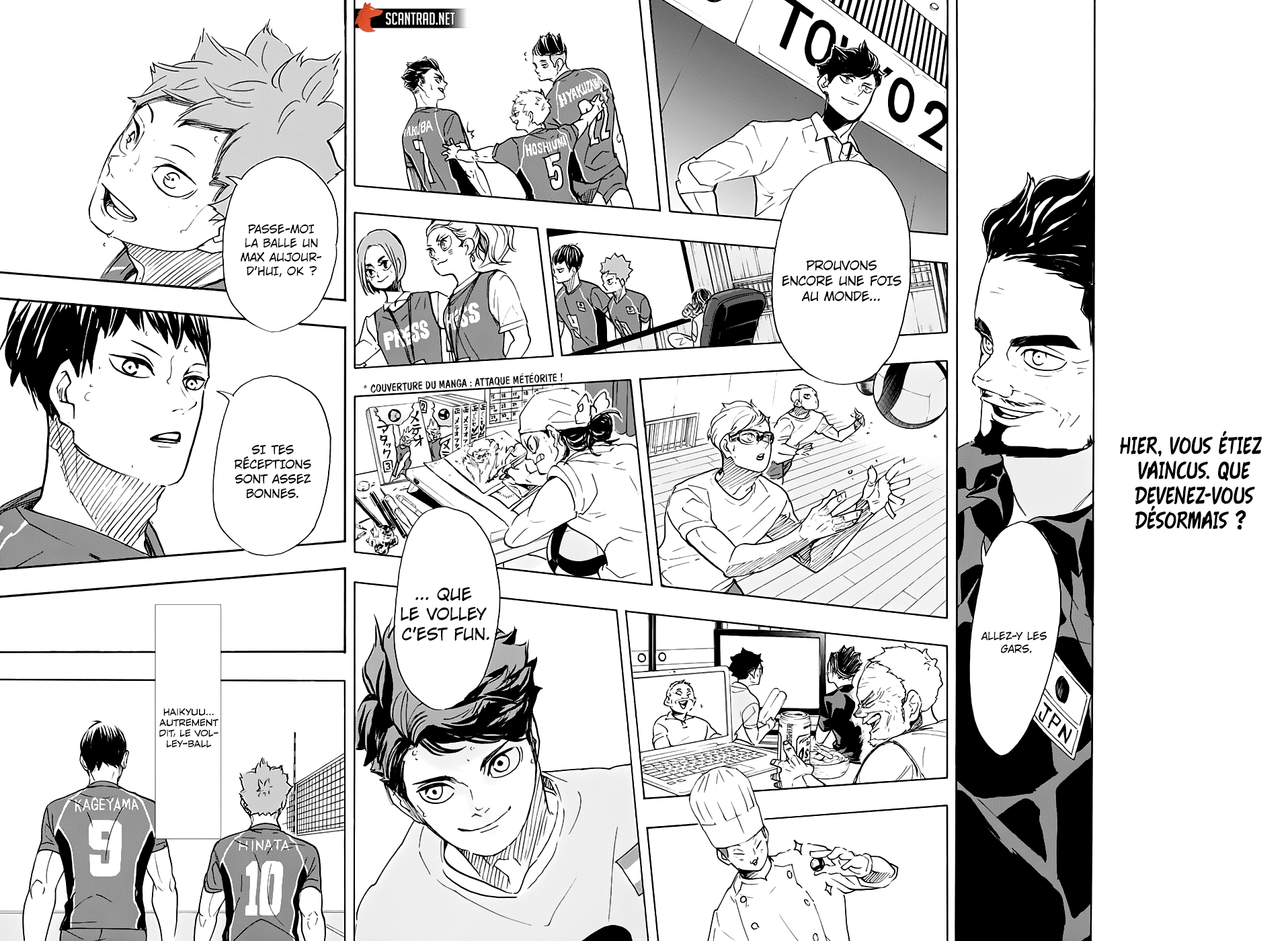 Read Haikyuu FRANCAIS Manga Online