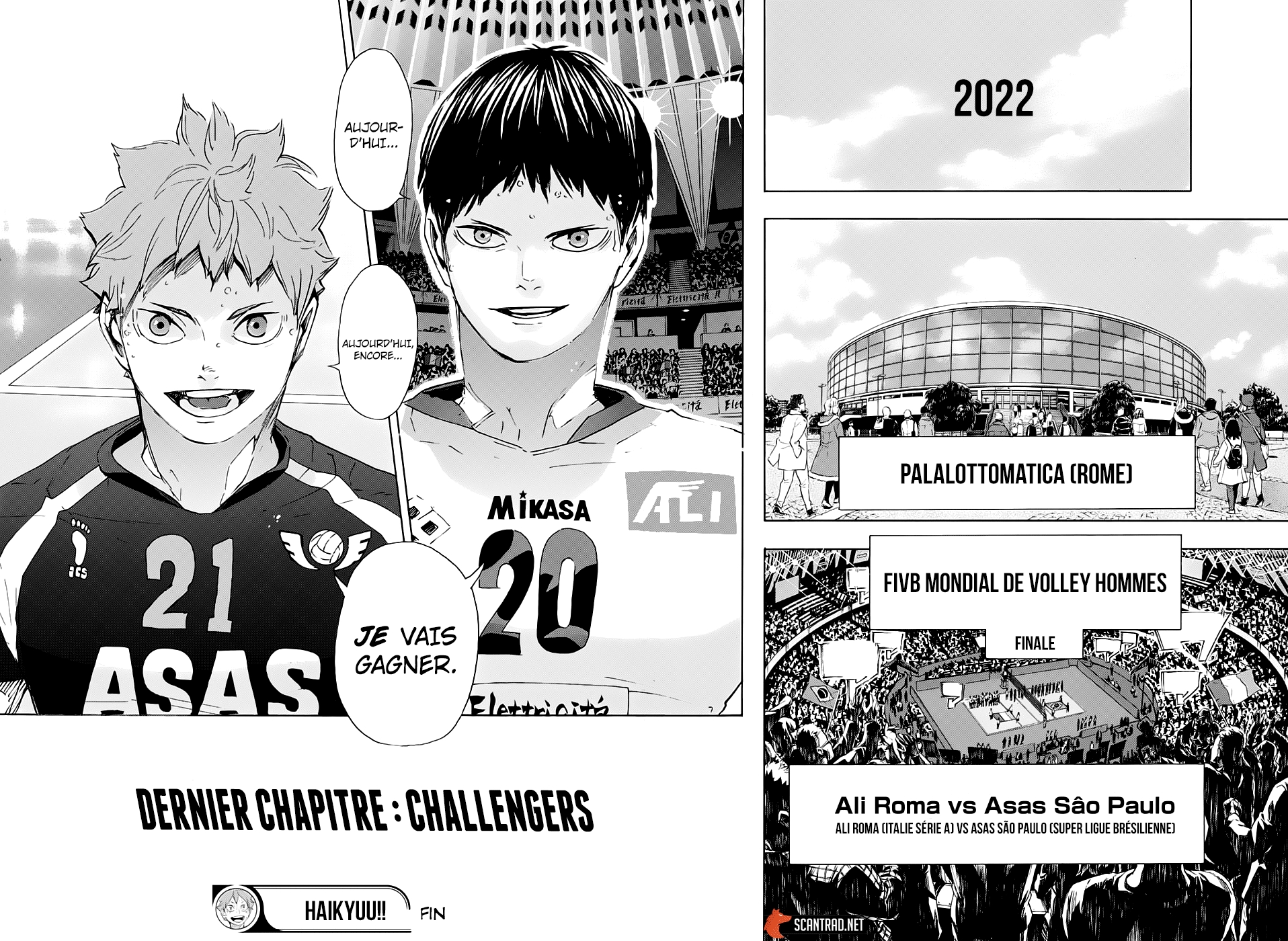 Read Haikyuu FRANCAIS Manga Online
