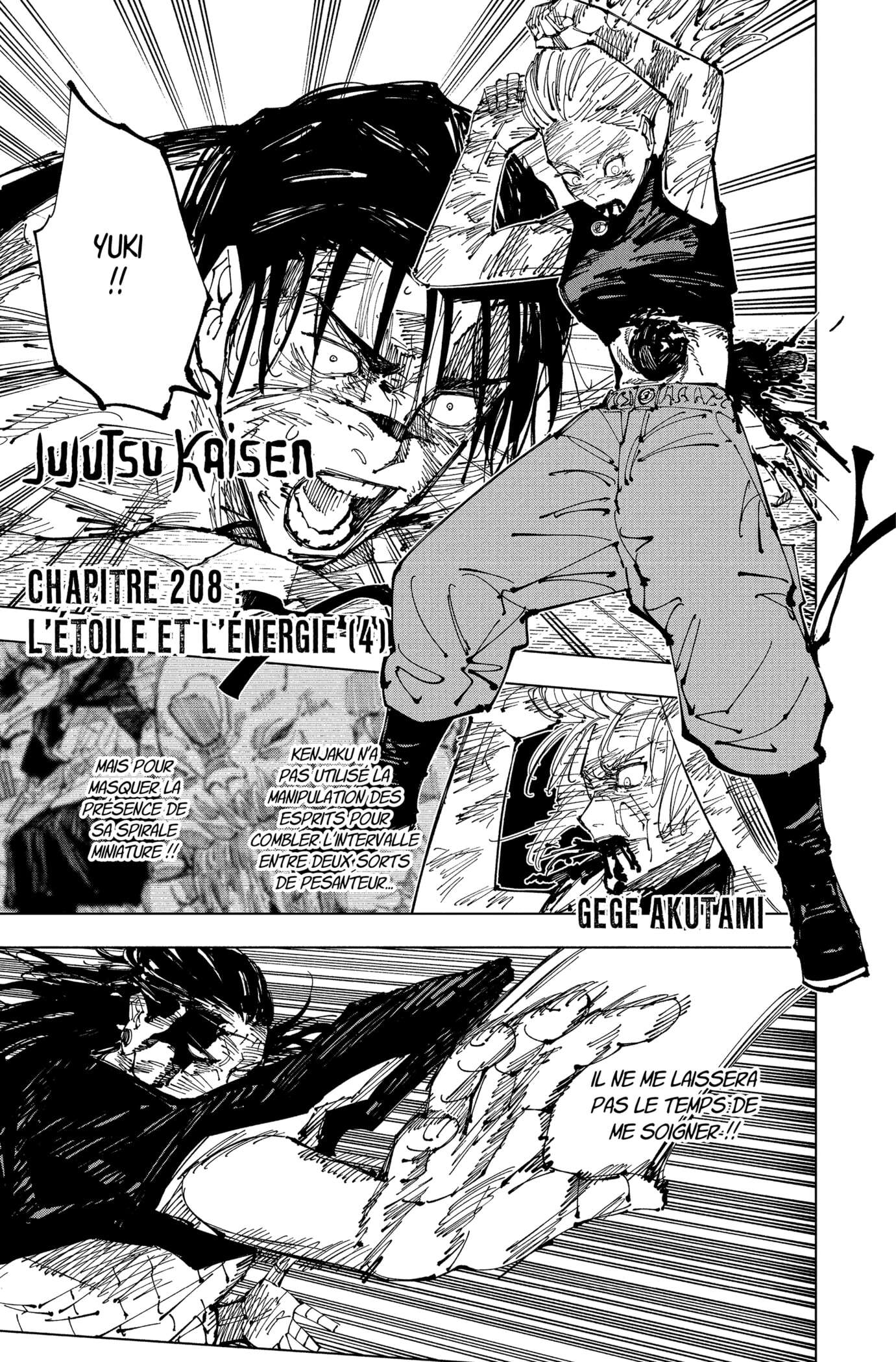 Read Jujutsu Kaisen FRANCAIS Manga Online