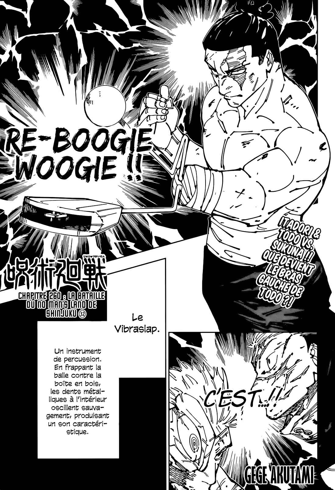 Read Jujutsu Kaisen FRANCAIS Manga Online