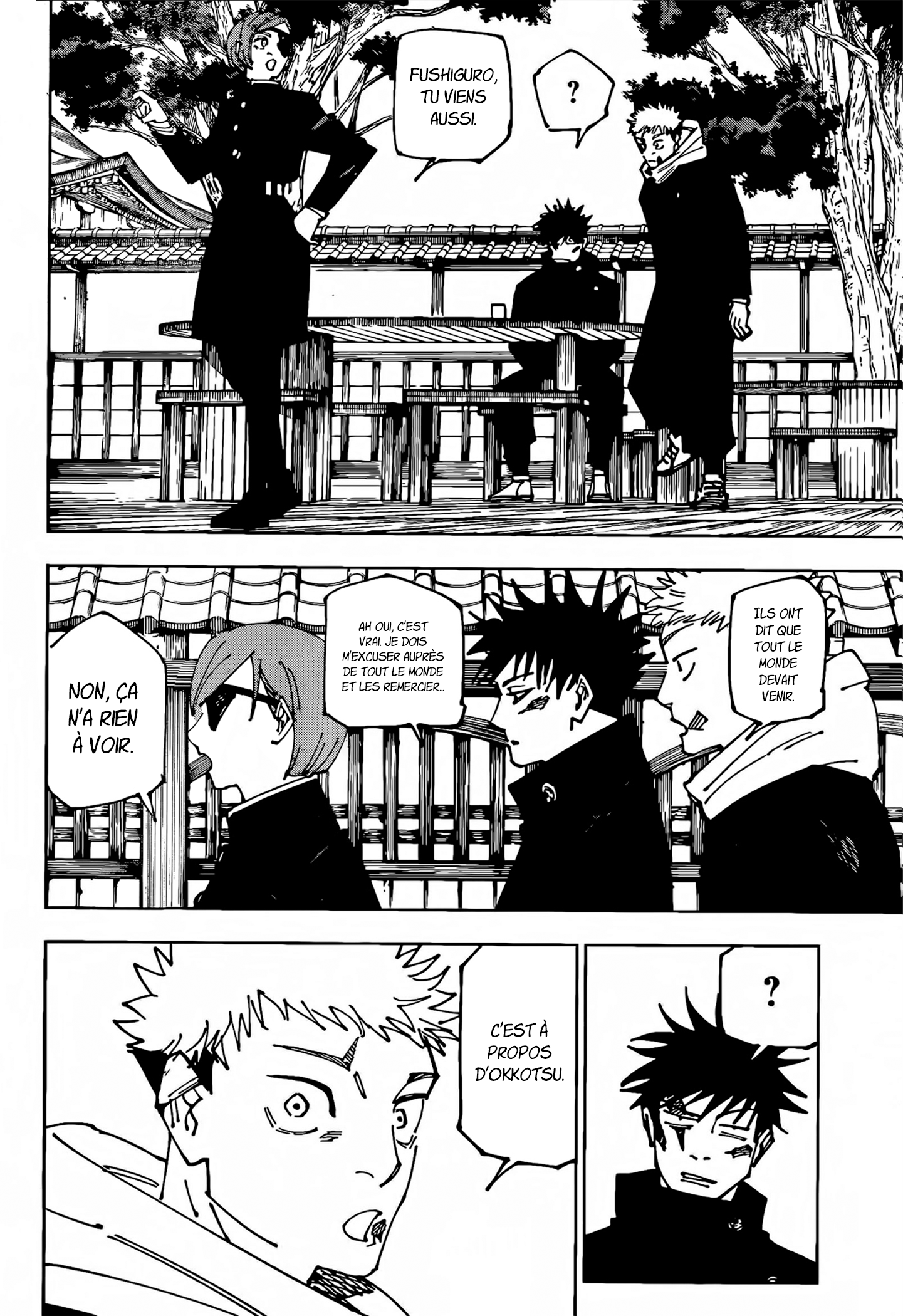 Read Jujutsu Kaisen FRANCAIS Manga Online
