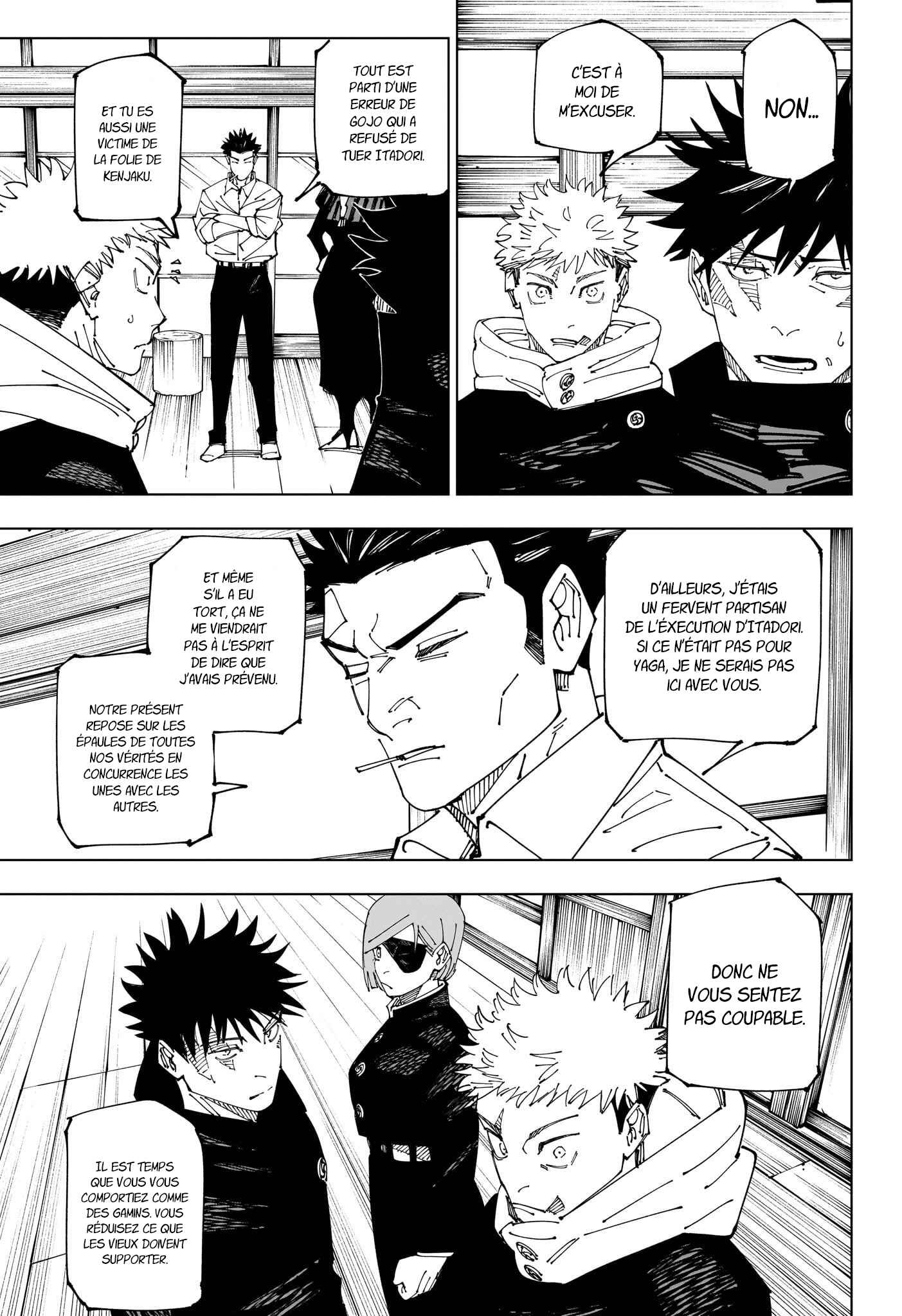 Read Jujutsu Kaisen FRANCAIS Manga Online