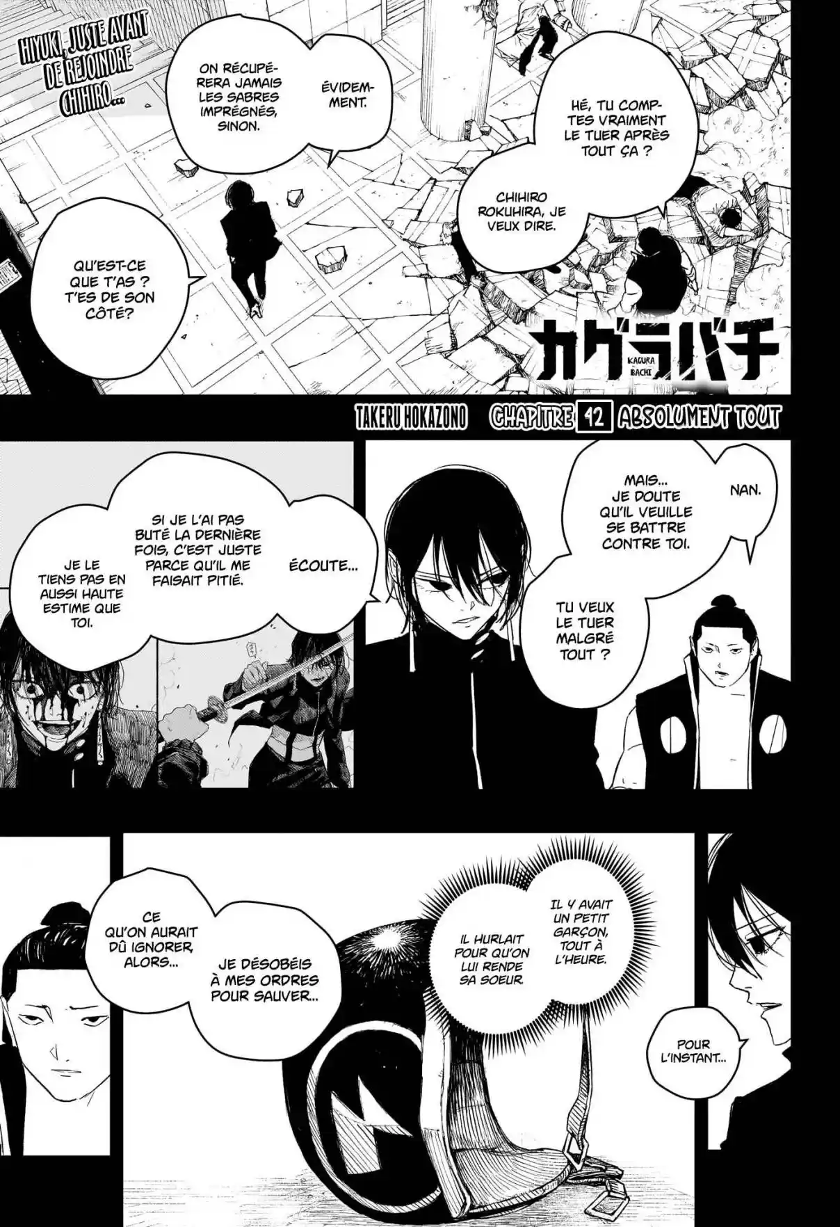 Read Kagurabachi FRANCAIS Manga Online