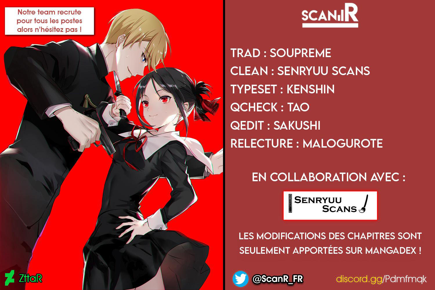 Read Kaguya-sama Love Is War FRANCAIS Manga Online