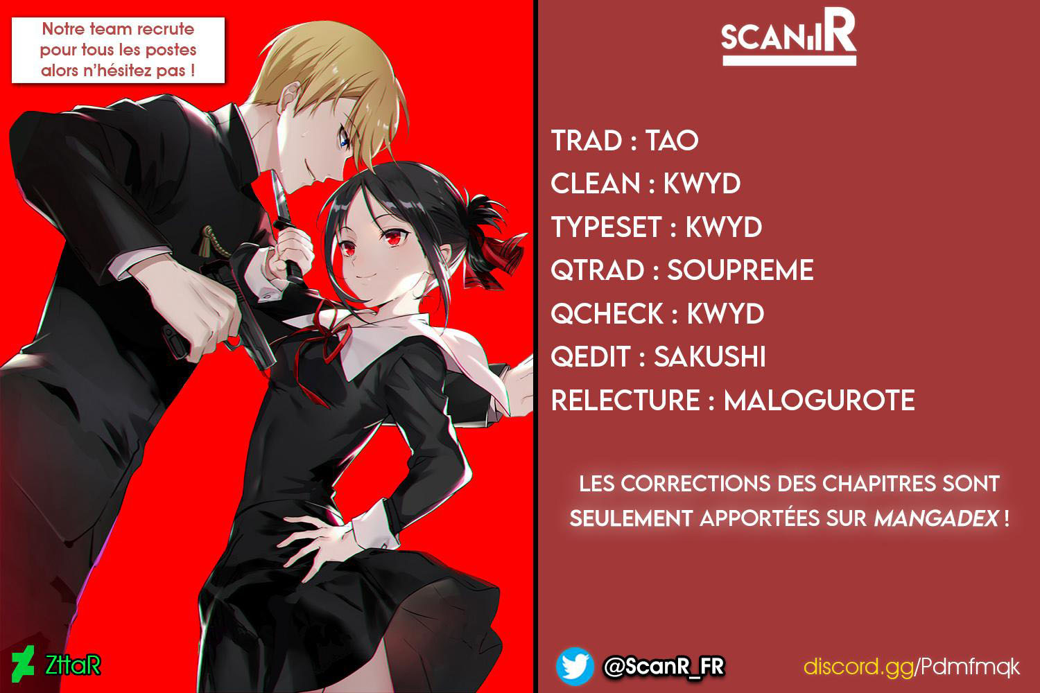 Read Kaguya-sama Love Is War FRANCAIS Manga Online