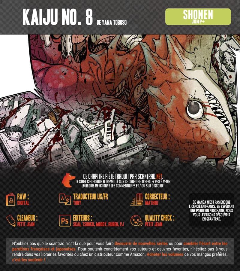 Read Kaiju N°8 FRANCAIS Manga Online
