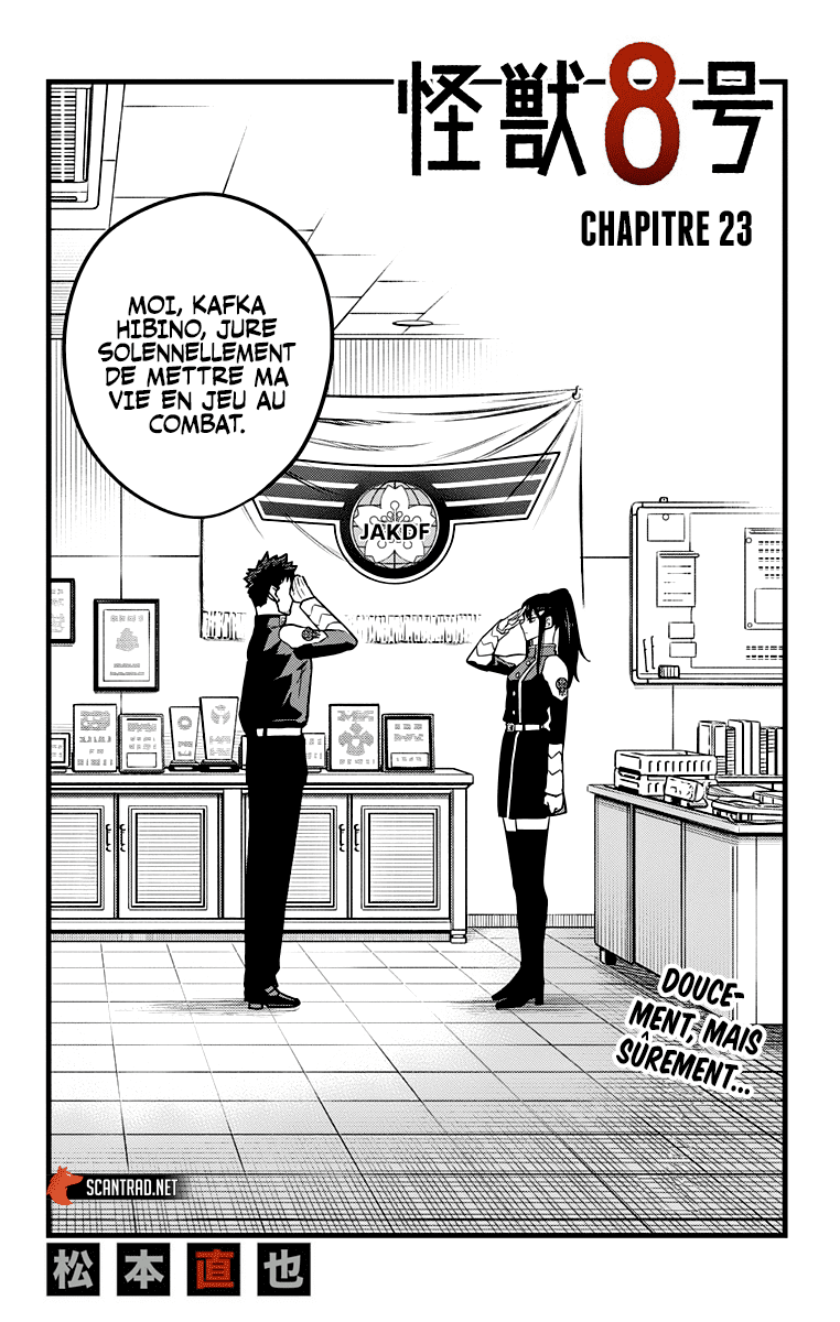 Read Kaiju N°8 FRANCAIS Manga Online