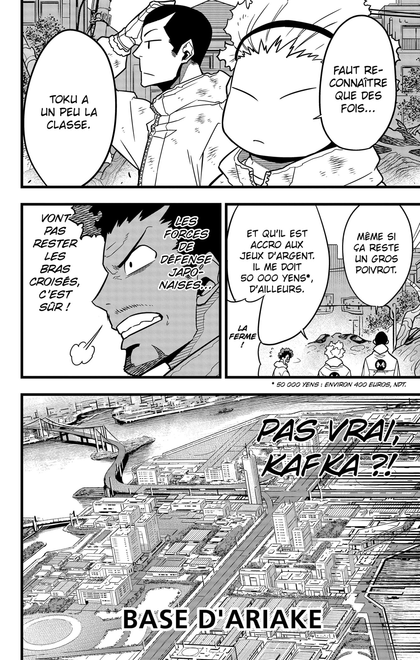 Read Kaiju N°8 FRANCAIS Manga Online