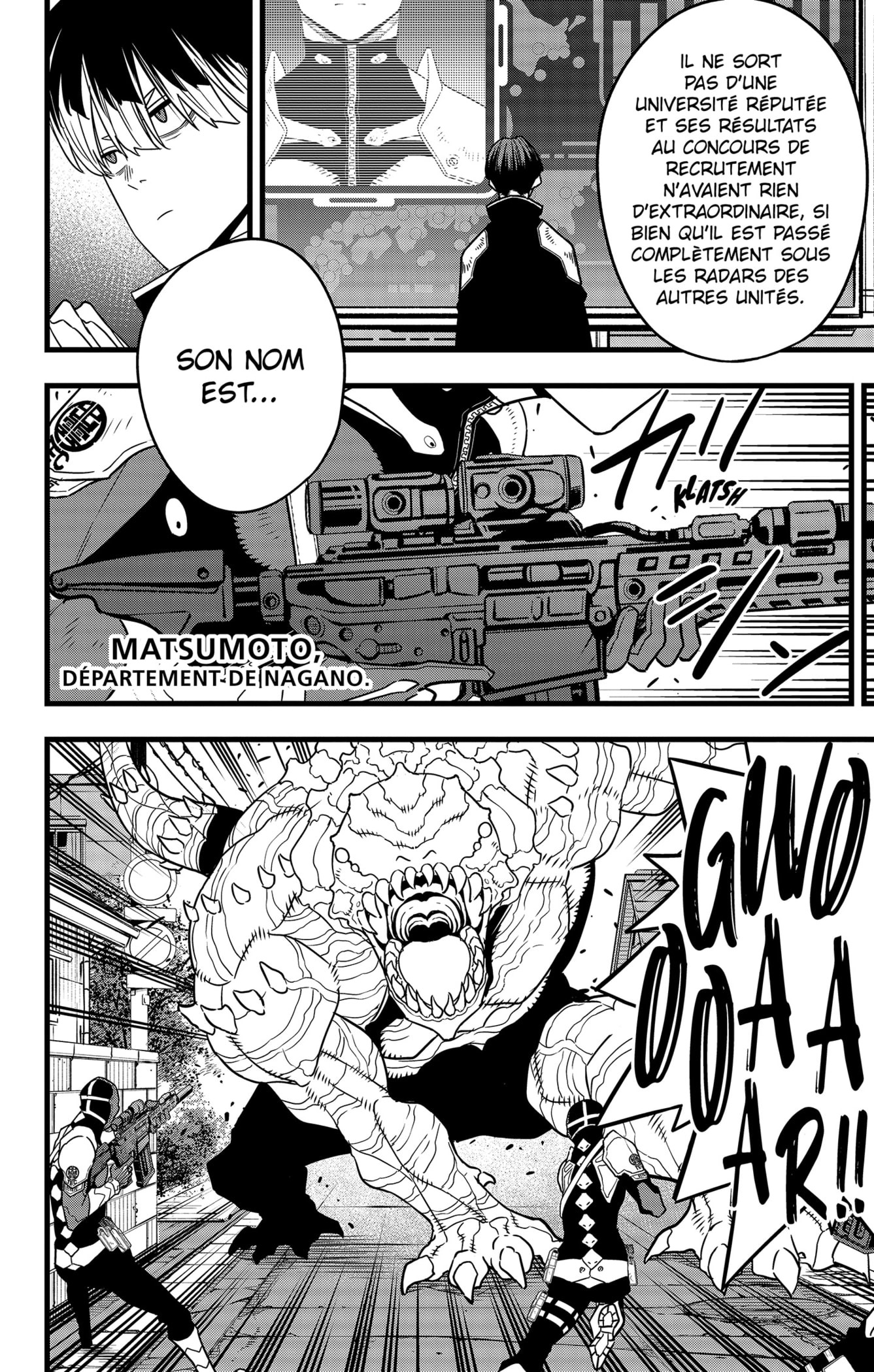 Read Kaiju N°8 FRANCAIS Manga Online