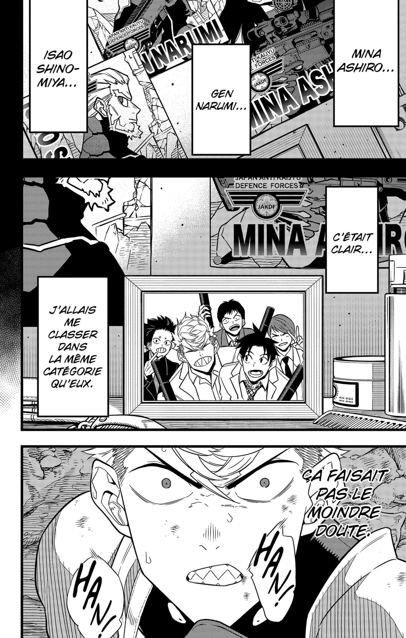 Read Kaiju N°8 FRANCAIS Manga Online