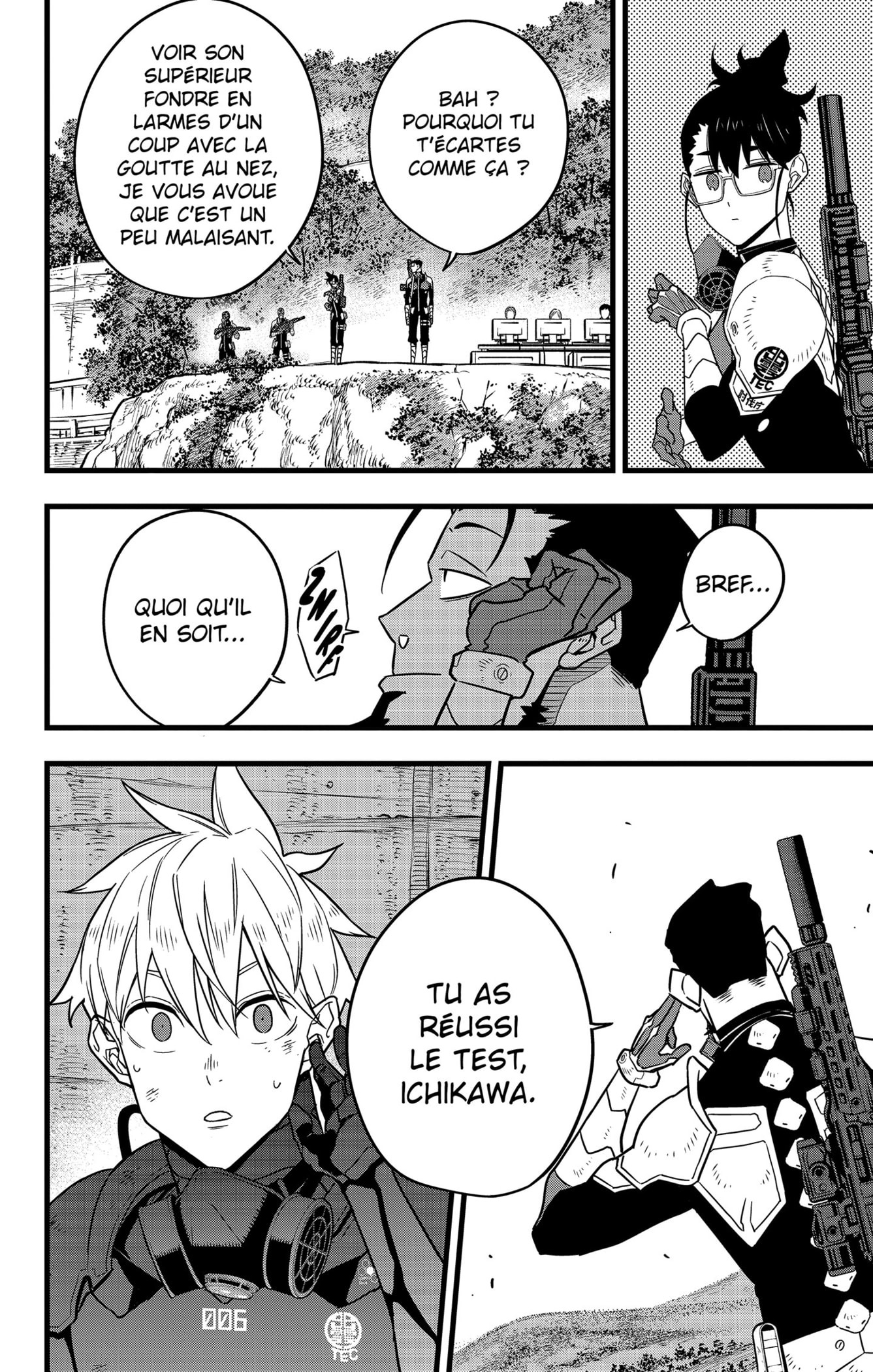 Read Kaiju N°8 FRANCAIS Manga Online