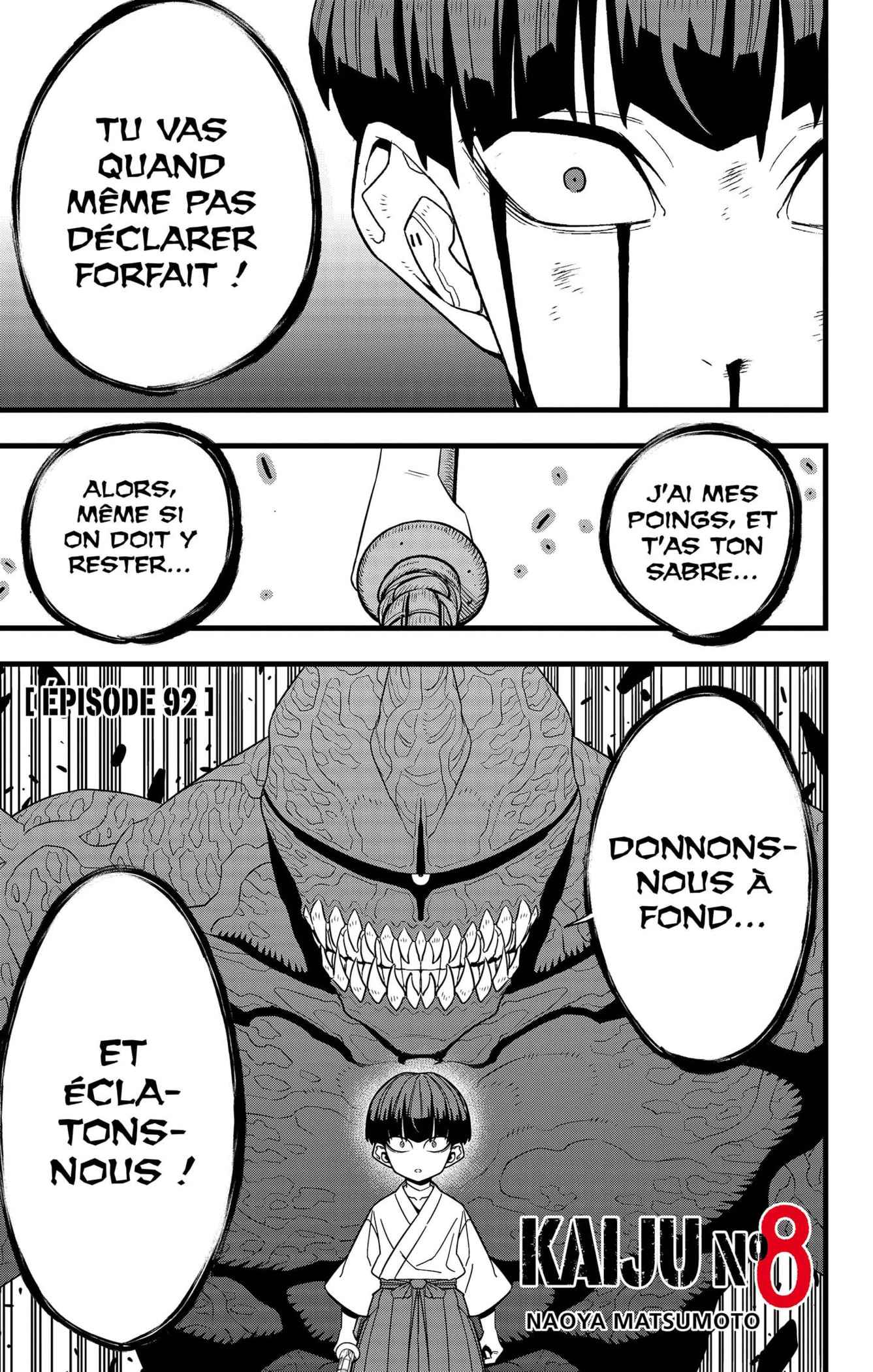 Read Kaiju N°8 FRANCAIS Manga Online