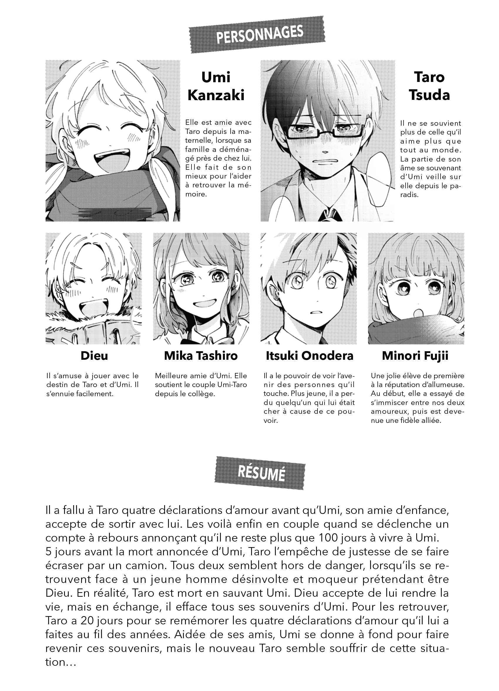 Read Kimi Ga Shinu Made Ato 100 Nichi FRANCAIS Manga Online