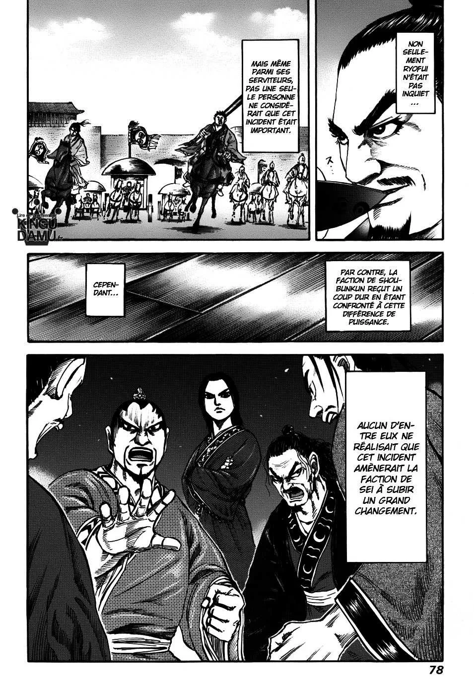 Read Kingdom FRANCAIS Manga Online