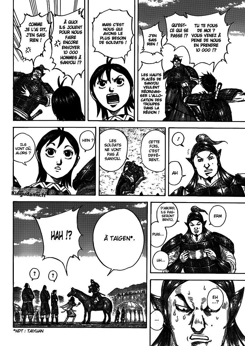 Read Kingdom FRANCAIS Manga Online