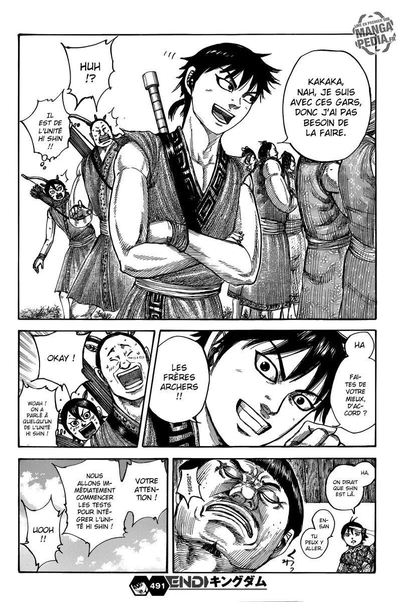 Read Kingdom FRANCAIS Manga Online