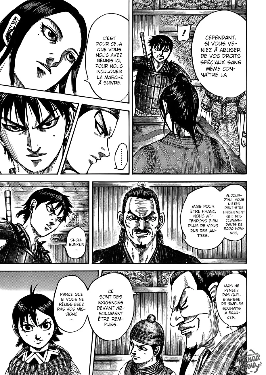Read Kingdom FRANCAIS Manga Online